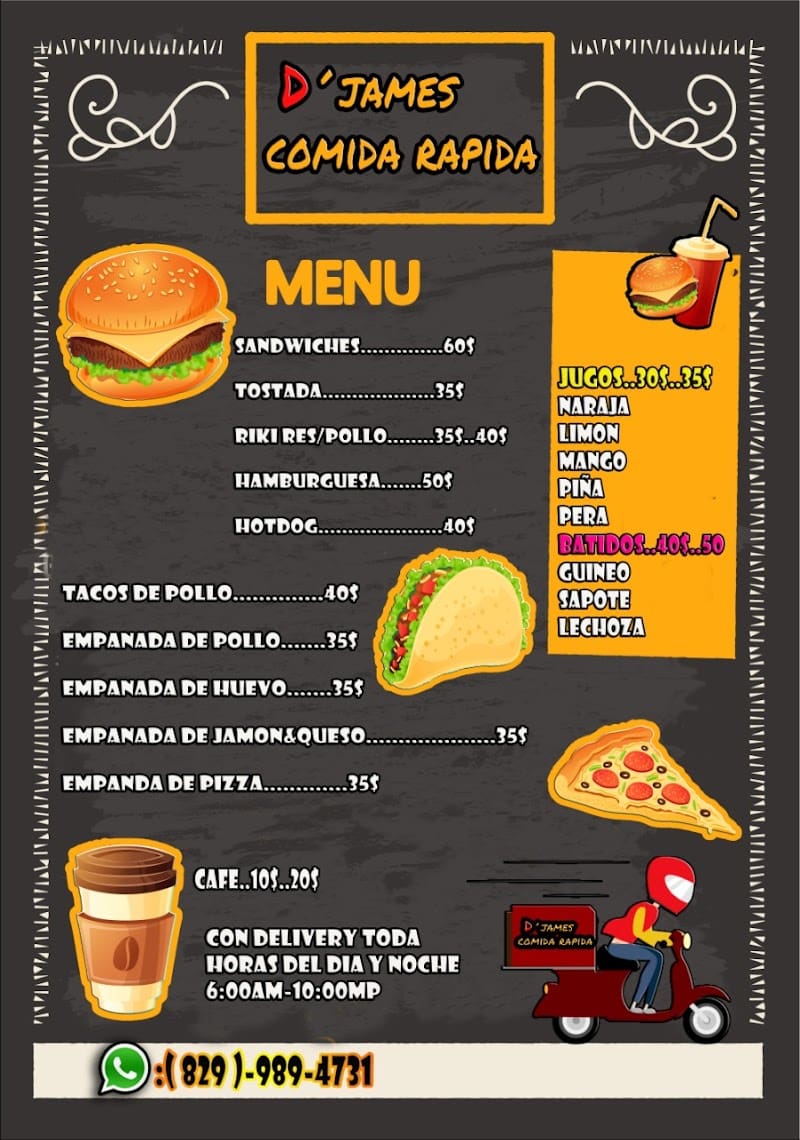 D’James Comida Rápida